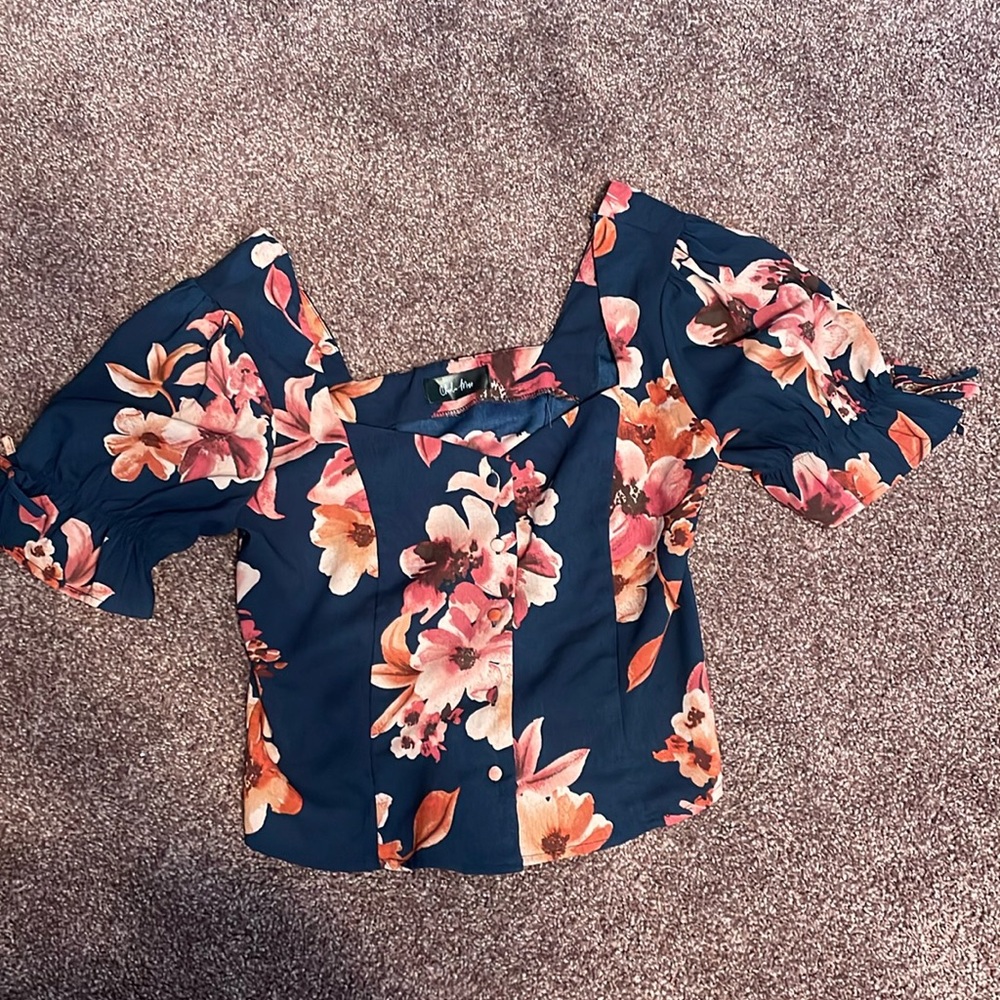 Boutique Floral Top